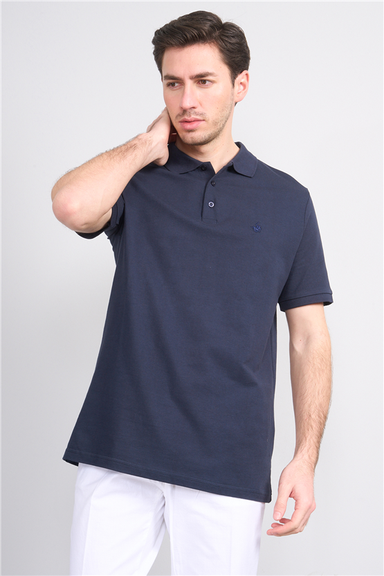 Çetinkaya Chester Polo 2742 Polo Yaka Regular Pike T-shirt Lacivert