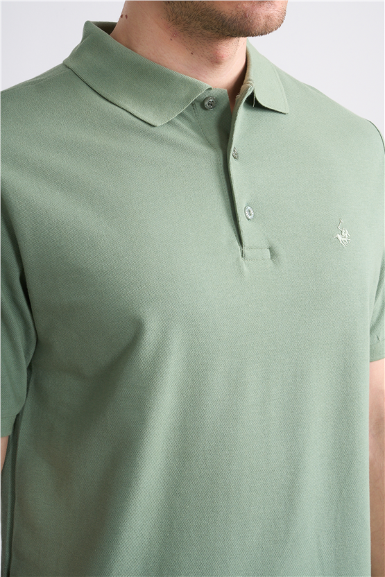 Çetinkaya Chester Polo 2742 Polo Yaka Regular Pike T-shirt Haki
