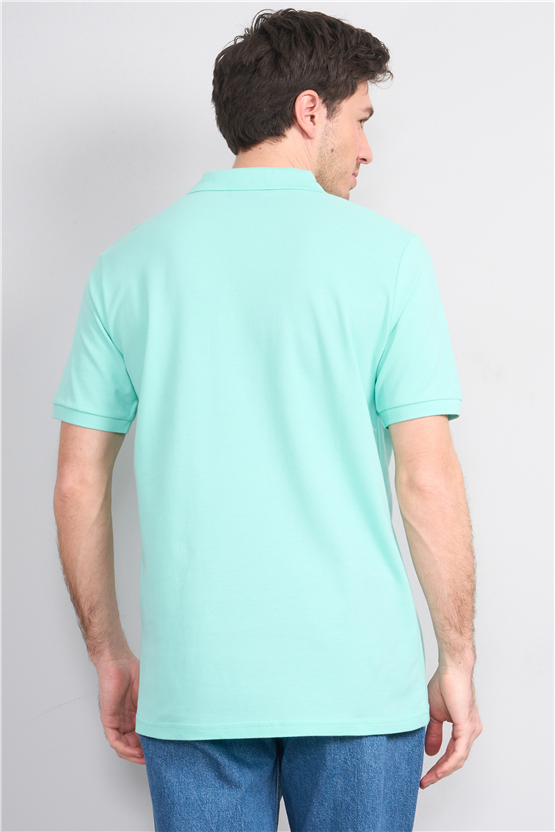 Çetinkaya Chester Polo 2742 Polo Yaka Regular Pike T-shirt Mint