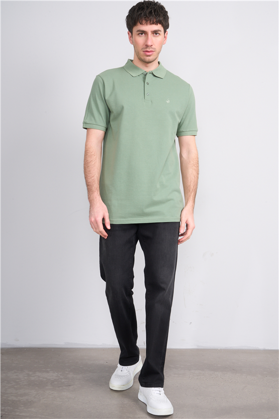 Çetinkaya Chester Polo 2742 Polo Yaka Regular Pike T-shirt Haki
