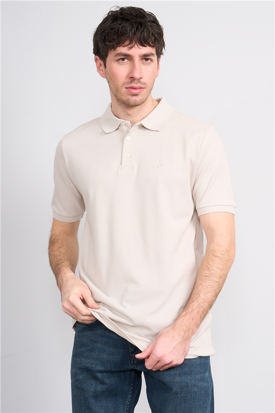 Çetinkaya Chester Polo 2742 Polo Yaka Regular Pike T-shirt Vizon
