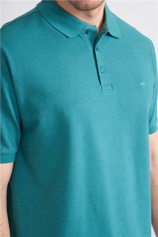 Çetinkaya Chester Polo 2742 Polo Yaka Regular Pike T-shirt Petrol