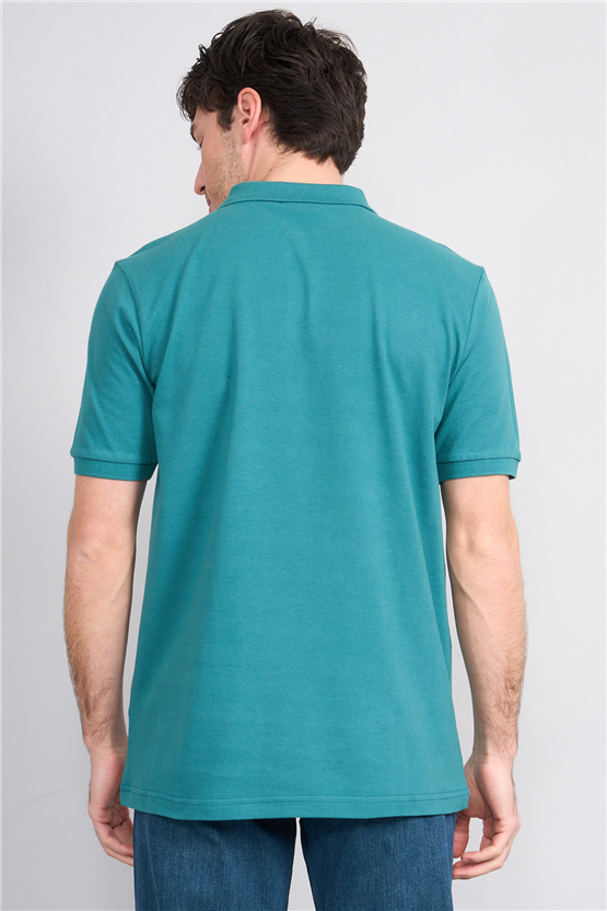 Çetinkaya Chester Polo 2742 Polo Yaka Regular Pike T-shirt Petrol