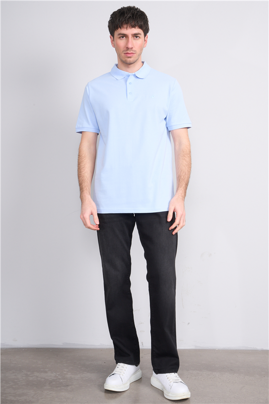Çetinkaya Chester Polo 2742 Polo Yaka Regular Pike T-shirt Bebe Mavi