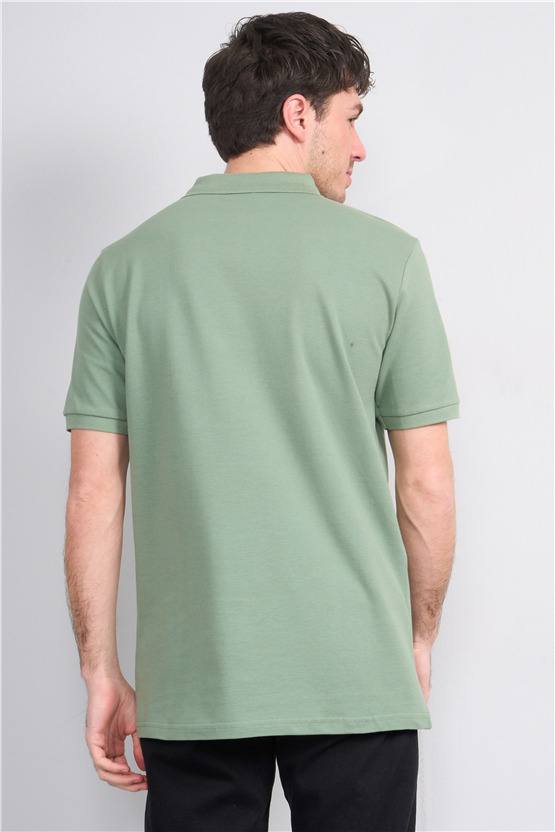 Çetinkaya Chester Polo 2742 Polo Yaka Regular Pike T-shirt Haki