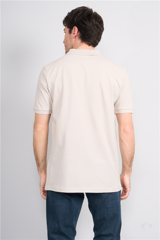 Çetinkaya Chester Polo 2742 Polo Yaka Regular Pike T-shirt Vizon