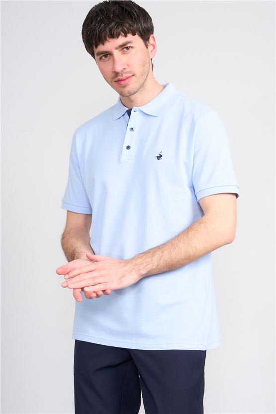 Çetinkaya Chester Polo 3047 Polo Yaka Regular Pike T-shirt Bebe Mavi