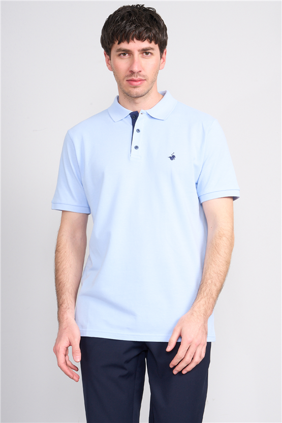 Çetinkaya Chester Polo 3047 Polo Yaka Regular Pike T-shirt Bebe Mavi
