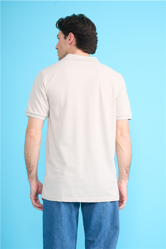 Çetinkaya Chester Polo 3047 Polo Yaka Regular Pike T-shirt Vizon