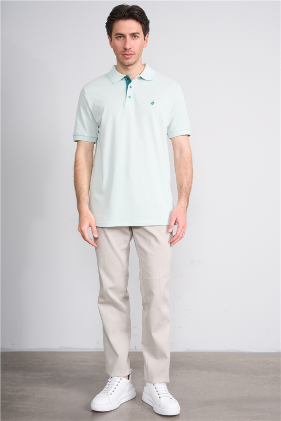 Çetinkaya Chester Polo 3047 Polo Yaka Regular Pike T-shirt Çağla