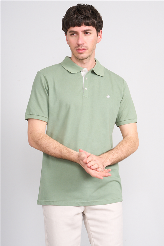 Çetinkaya Chester Polo 3047 Polo Yaka Regular Pike T-shirt Haki