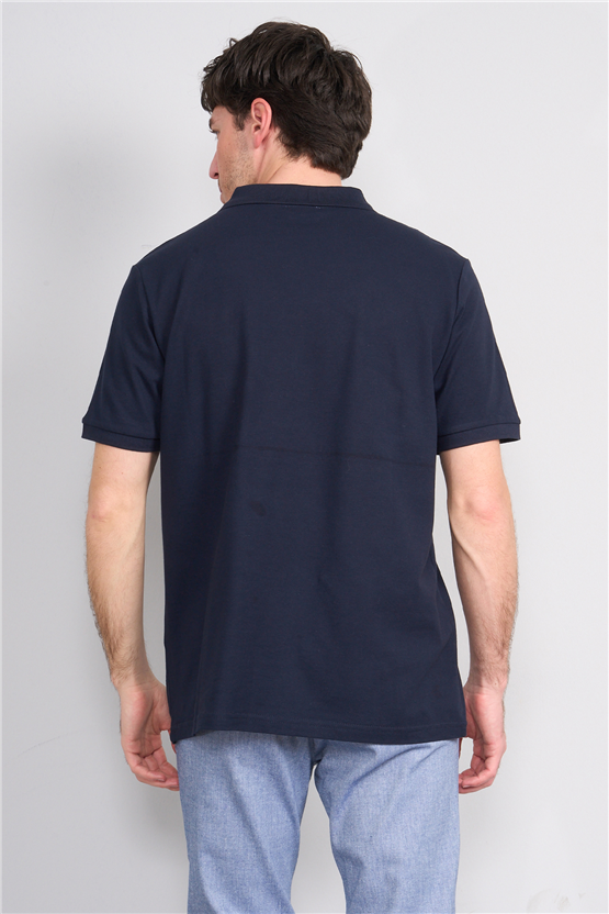 Çetinkaya Chester Polo 3047 Polo Yaka Regular Pike T-shirt Lacivert