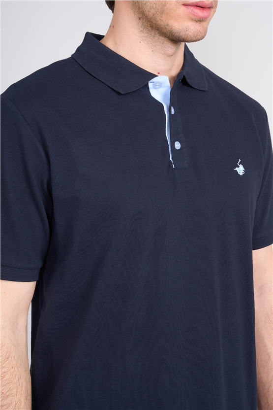 Çetinkaya Chester Polo 3047 Polo Yaka Regular Pike T-shirt Lacivert