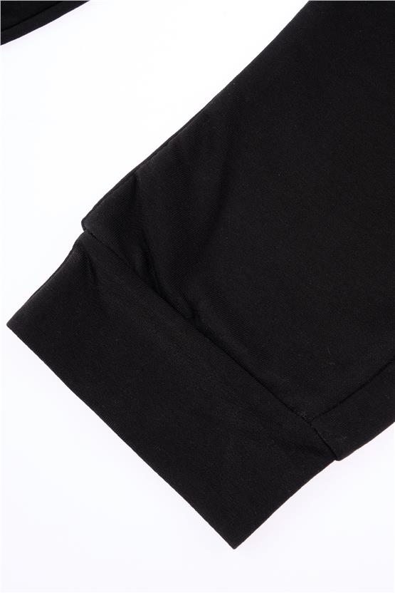 Çetinkaya Chester Polo 33484 Erkek Çocuk 2 İplik Eşofman Alt Siyah 4-12 Yaş