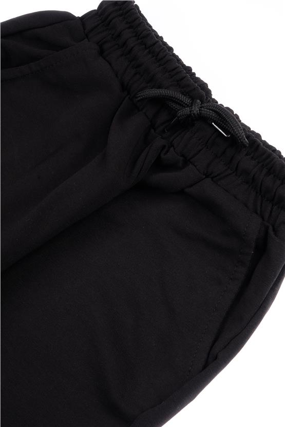 Çetinkaya Chester Polo 33484 Erkek Çocuk 2 İplik Eşofman Alt Siyah 4-12 Yaş