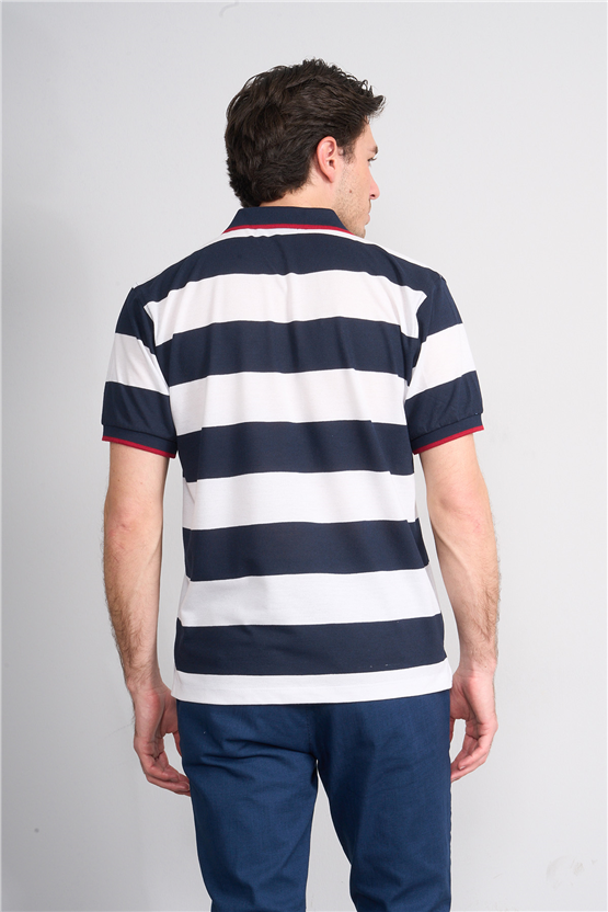 Çetinkaya Chester Polo 4111 Polo Yaka Regular Pike T-shirt Lacivert