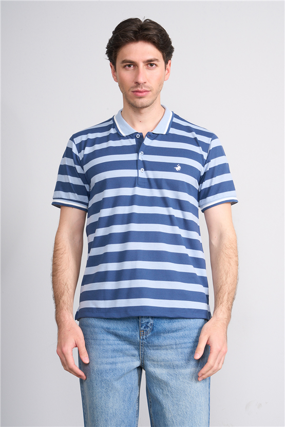 Çetinkaya Chester Polo 4738 Polo Yaka Regular Pike T-shirt Bebe Mavi