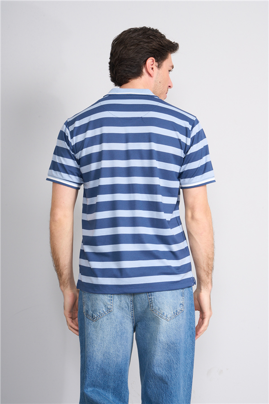 Çetinkaya Chester Polo 4738 Polo Yaka Regular Pike T-shirt Bebe Mavi