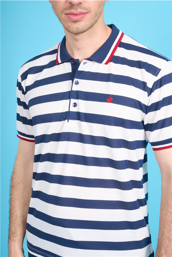 Çetinkaya Chester Polo 4738 Polo Yaka Regular Pike T-shirt Lacivert
