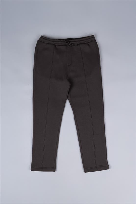 Çetinkaya Chester Polo 741 Erkek 3 İplik Şardonlu Eşofman Alt Açık Kahverengi