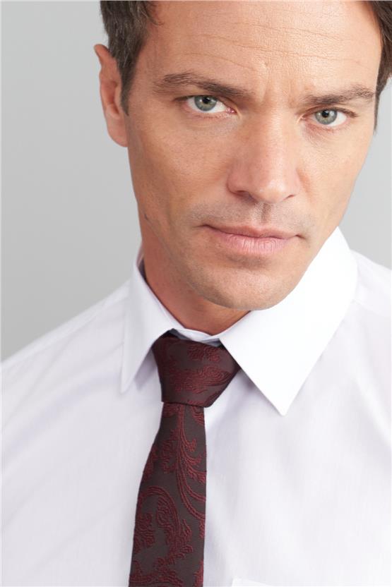 Çetinkaya Erkek T.Cotton Uzun Kol Beyaz Gömlek