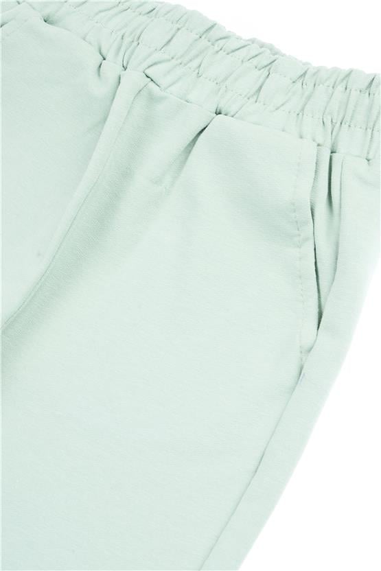 Çetinkaya Fitclub 33604 Erkek Çocuk 2 İplik Cepli Eşofman Alt Haki 4-12 Yaş