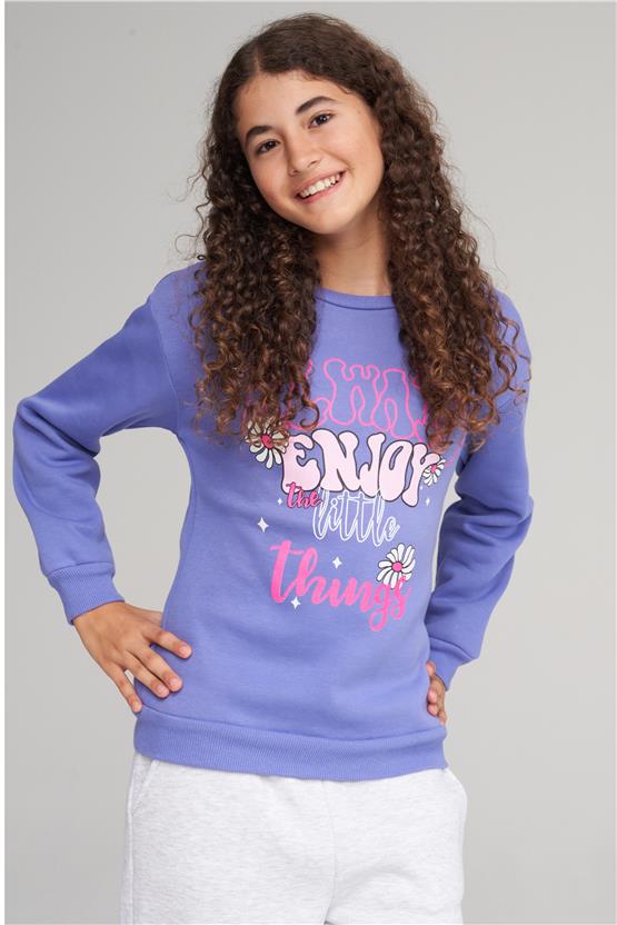 Çetinkaya Fitclub 43412 Kız Çocuk 3 İplik Düz Paça Eşofman Alt  4-12 Yaş Karmelanj