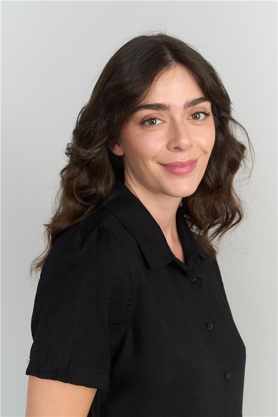 Çetinkaya Fithit 6108 Kadın Bel Büzgülü Kısa Gömlek Yaka Elbise Siyah