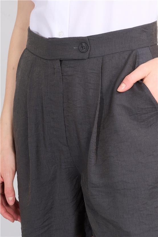 Çetinkaya Fithit 7387 Kadın Kısa Rossi Şort Antrasit