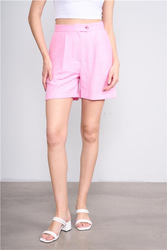 Çetinkaya Fithit 7387 Kadın Kısa Rossi Şort Pembe
