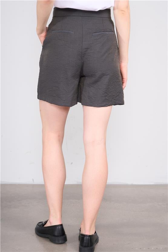 Çetinkaya Fithit 7387 Kadın Kısa Rossi Şort Antrasit