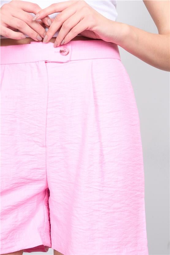 Çetinkaya Fithit 7387 Kadın Kısa Rossi Şort Pembe