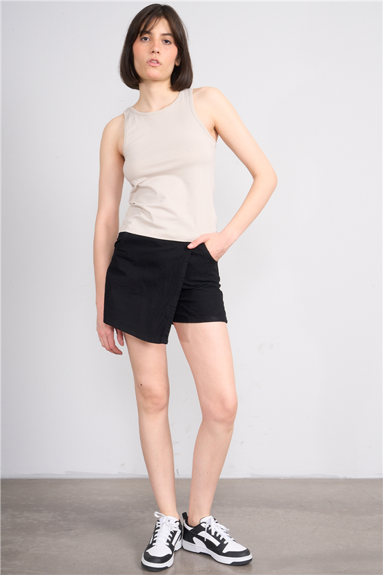 C.K Y26 8450 Fithit Byn B.Yk Kalın Askılı Rambo Atlet Vizon