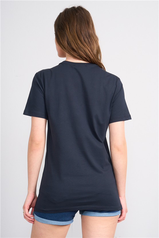 C.K Y26 8915 Fithit Byn B.Yk Regular Nakışlı T-shirt Laci