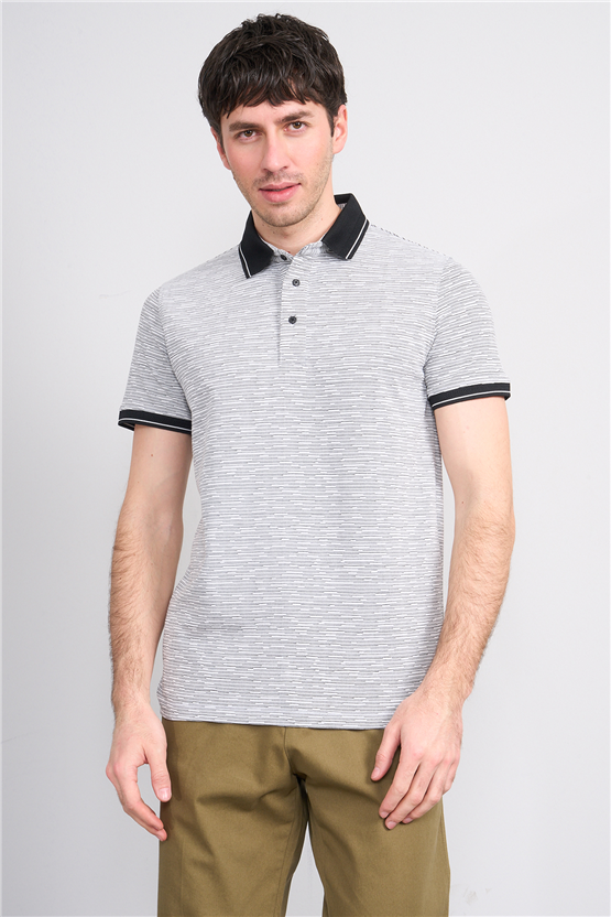Çetinkaya Mentality 2611 Polo Yaka Regular Modelli T-shirt Karışık