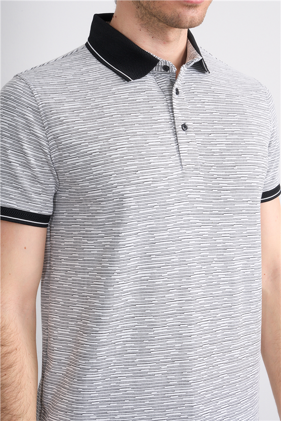Çetinkaya Mentality 2611 Polo Yaka Regular Modelli T-shirt Karışık