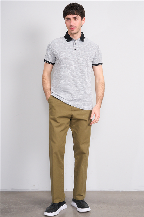 Çetinkaya Mentality 2611 Polo Yaka Regular Modelli T-shirt Karışık