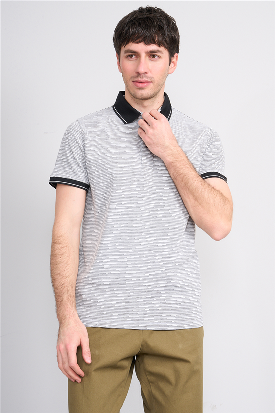 Çetinkaya Mentality 2611 Polo Yaka Regular Modelli T-shirt Karışık