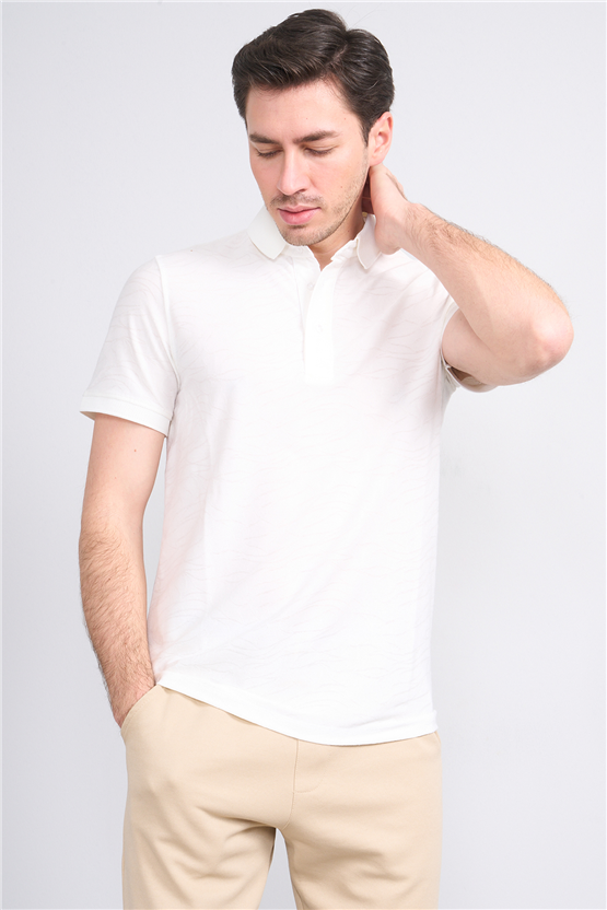 Çetinkaya Mentality 2613 Polo Yaka Regular Modelli T-shirt Karışık