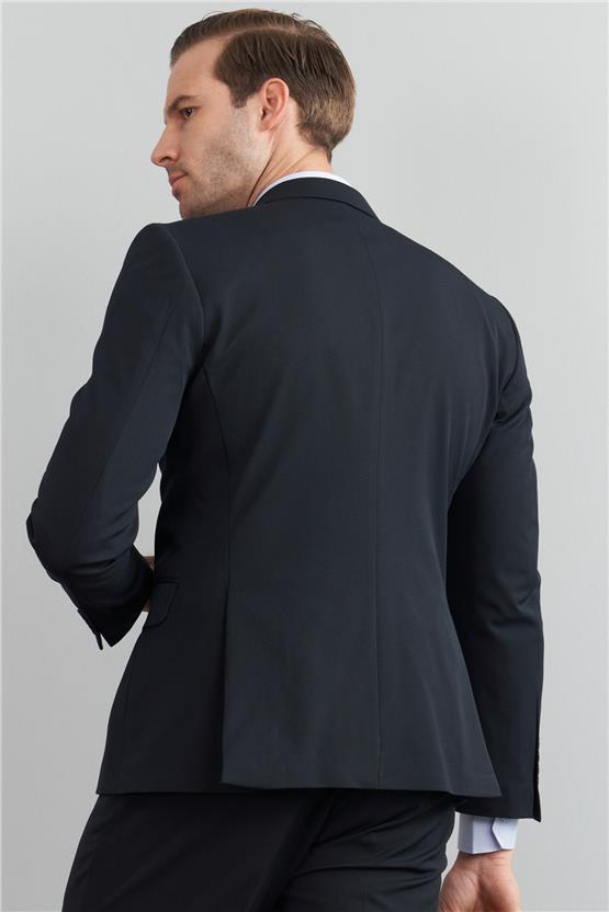 Çetinkaya Mentality 3118 Lacivert Yunter Loco Slim Fit Takım Elbise