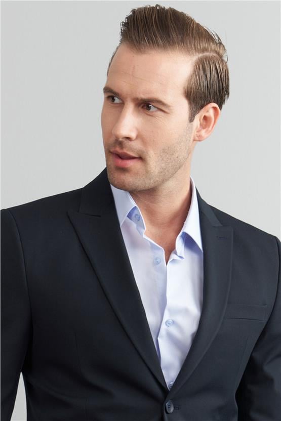 Çetinkaya Mentality 3118 Lacivert Yunter Loco Slim Fit Takım Elbise