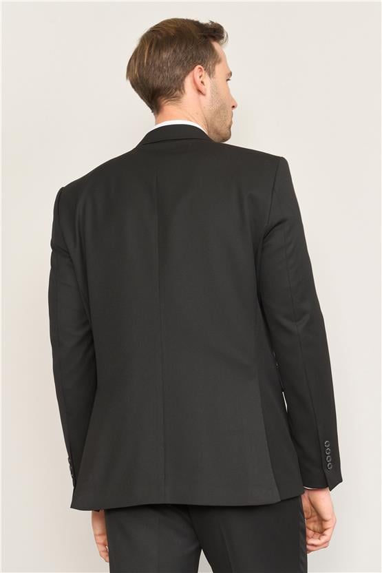 Çetinkaya Mentality 3118 Siyah Yunter Loco Slim Fit Takım Elbise