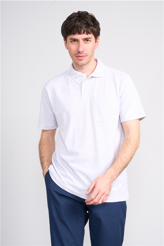 Çetinkaya Mentality 3140 Polo Yaka Regular Cepli Pike T-shirt Karmelanj