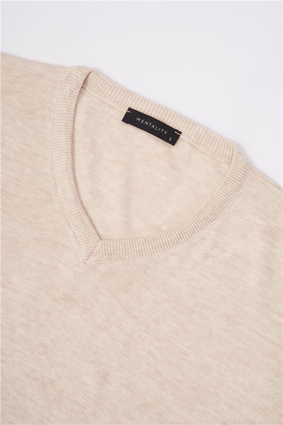Cetinkaya mentality 3176 erkek v yaka triko
