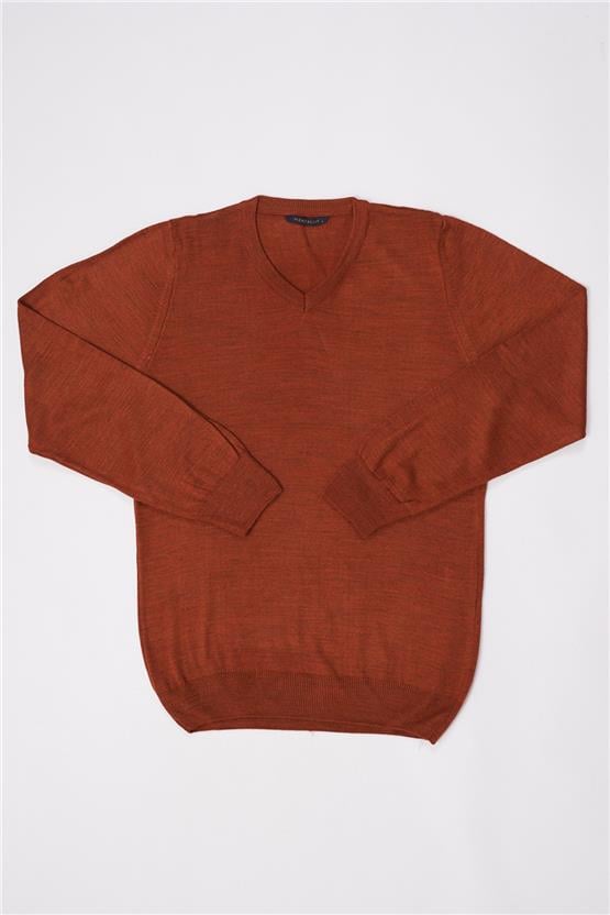 Çetinkaya Mentality 3176 V Yaka Triko Basic Tarcın