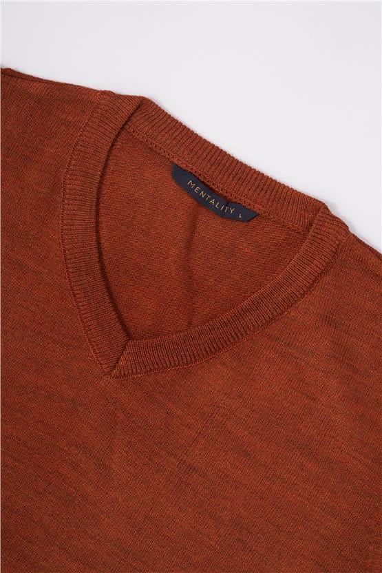 Çetinkaya Mentality 3176 V Yaka Triko Basic Tarcın