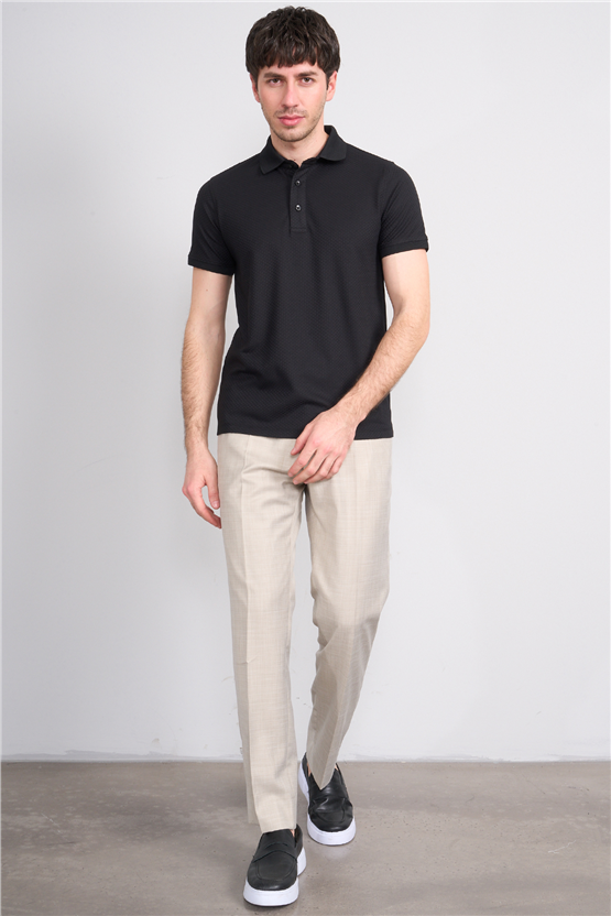 Çetinkaya Mentality 4598 Polo Yaka Regular Modelli T-shirt İndigo