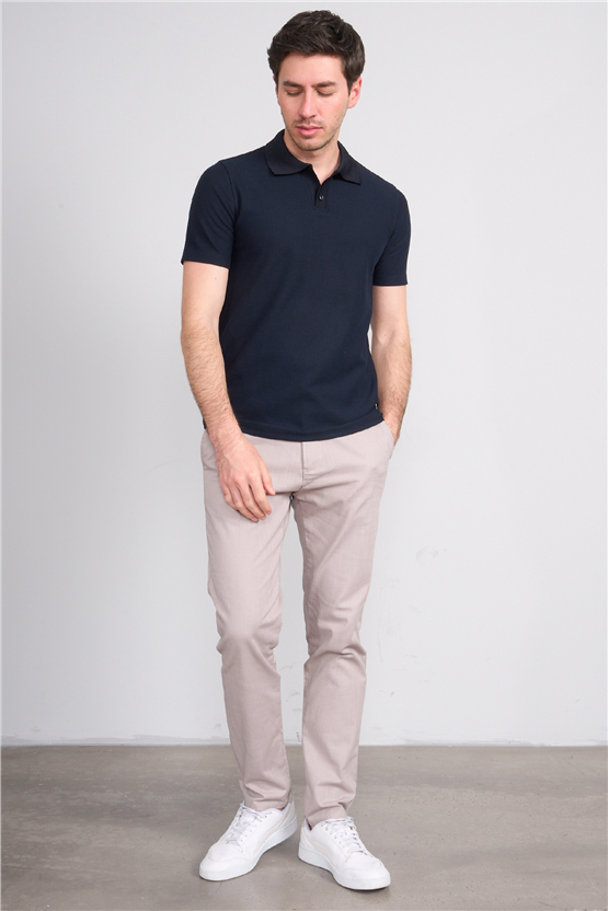 Çetinkaya Mentality 4603 Polo Yaka Regular Modelli T-shirt Lacivert