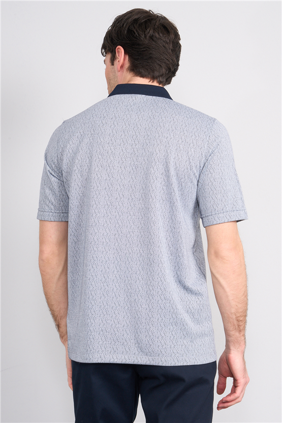 Çetinkaya Mentality 4628 Polo Yaka Regular Modelli T-shirt Lacivert