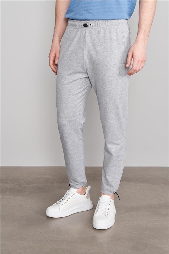 Çetinkaya Mentality 507 Erkek Stopher Detaylı Eşofman Alt Grimelanj